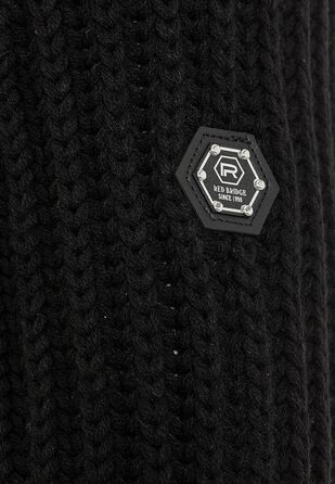 Чоловічий кардиган Redbridge, довгий крій, чорний колір