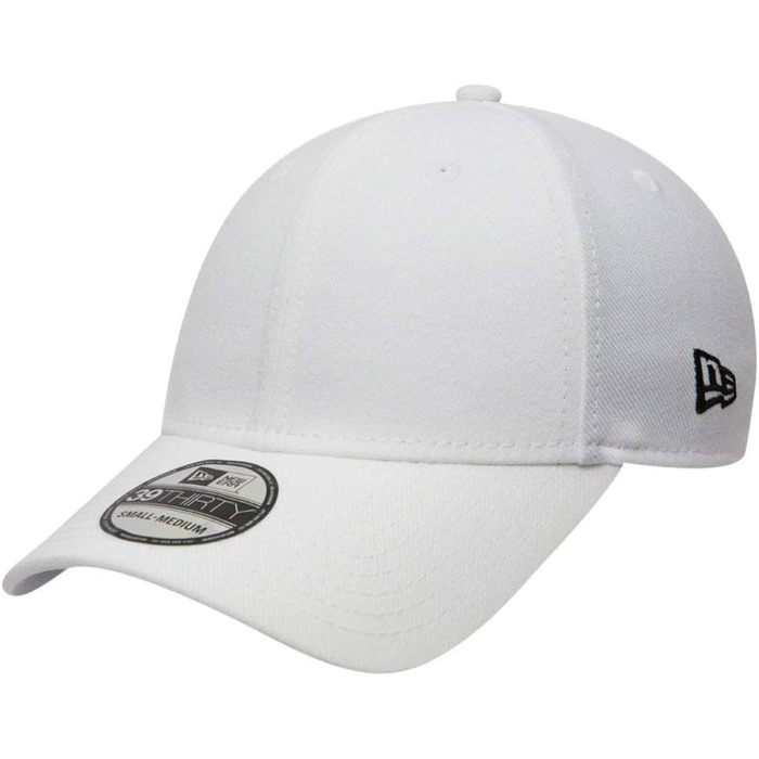 Кепка бейсболка New Era 39Thirty Stretch Back (L-XL, Білий)