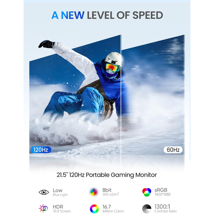 Монітор портативний UPERFECT 21.5