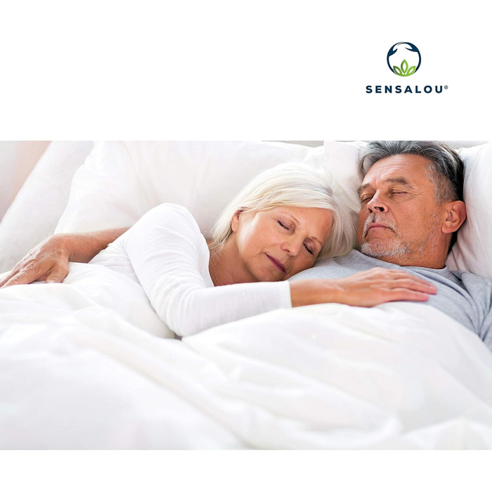 Sensalou Mattress Cover Zippered Encasing for Allergy Sufferers - 180 x 200 cm
