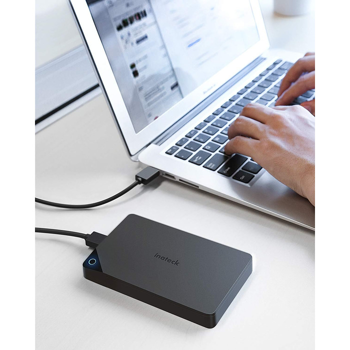 Корпус для жорсткого диска Inateck 3.5 USB 3.0: Зовнішній корпус HDD/SSD з підтримкою UASP та живленням 12V/2A (2.5/3.5 дюйми)