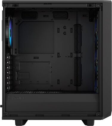 Корпус для ПК Fractal Design Meshify 2 Compact Black ATX Mid Tower, RGB, загартоване скло (Light Tint), високий повітряний потік