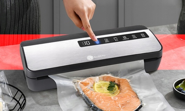 Автоматичний вакууматор для продуктів із річним запасом плівок