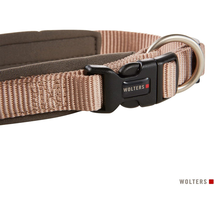Професійний нашийник Wolters Comfort, колір шампань/трюфель, розмір 35-40 см x 30 мм