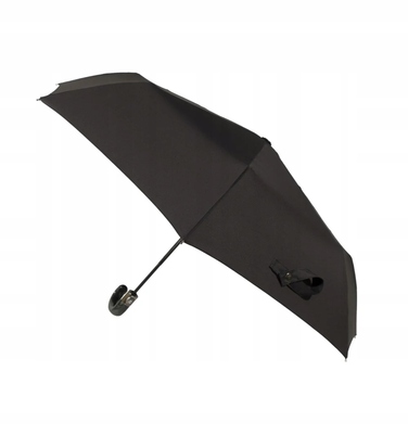 Чоловіча автоматична складана парасолька F.P.Parasol MP330 з чохлом, чорна