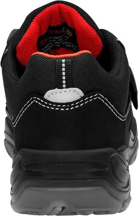 Робочі черевики ELTEN Scott Pro ESD S1PS: текстиль, пластикова капа, легкі, спортивні, чорні, 43 EU