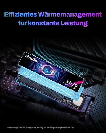 SSD BIWIN Black Opal X570 Gen5 4TB - NVMe PCIe 5.0 (M.2 2280) для ноутбука та ПК