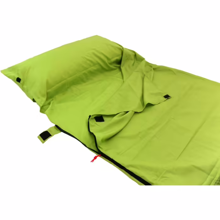 Origin Outdoors RELAGS Sleeping Liner, Microfiber, Green
