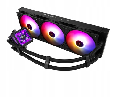 Рідинне охолодження Thermalright Frozen Warframe Pro 360 Black ARGB LCD