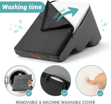 Сходинки для собак маленьких порід 57 см, 5 сходинок, з антиковзким покриттям, сірого кольору (40x84x57 см)