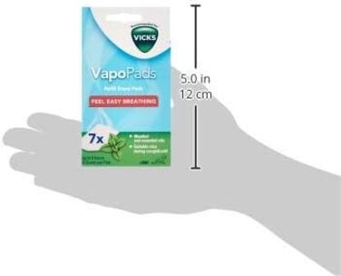 Зволожувач повітря Vicks Mini Cool Mist Ultraschall VUL525 (VP Menthol) - компактний, тихий, для сну, кашлю та застуди
