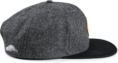 Кепка Snapback Soulbuddy - унісекс, стильна кепка для чоловіків та жінок - ідеальна для повсякденного носіння та відпочинку - бейсболка, розмір one size, темно-сірий