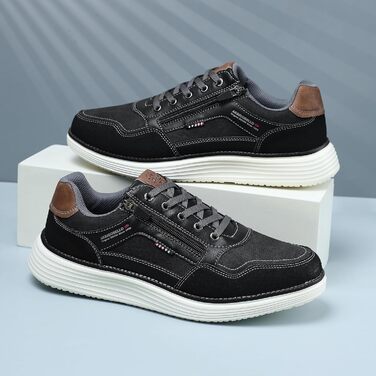 ARRIGO BELLO Чоловічі кросівки для активного відпочинку: легкі, зручні, для туризму та бігу. Розміри 41-46, колір чорний