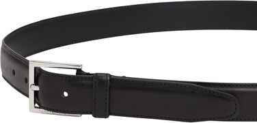 Шкіряний чоловічий ремінь Tommy Hilfiger Hudson 3.0 Black (чорний), 105 см, AM0AM13760