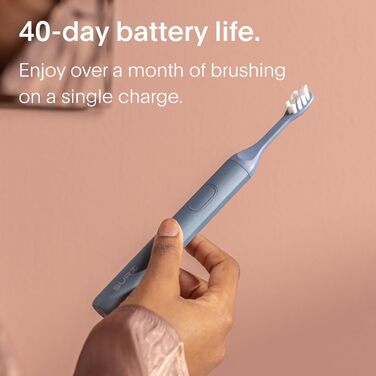 Електрична зубна щітка SURI — преміум якість, акумулятор 40+ днів, USB-C зарядка, UV-стерилізатор, сертифікована B Corp, для дорослих