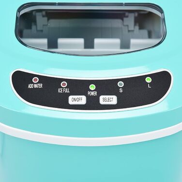 Машина для приготування льоду COSTWAY 12 кг/24 год, зелена