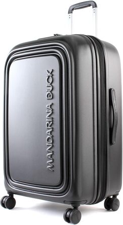 Валіза Mandarina Duck Logoduck на колесах, 45x69x32/35 см, чорна