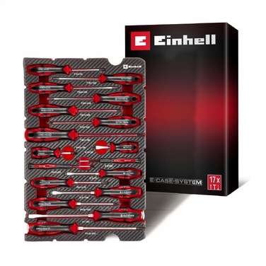 Пінопластикова вставка E-Case для набору викруток на 17 предметів Einhell