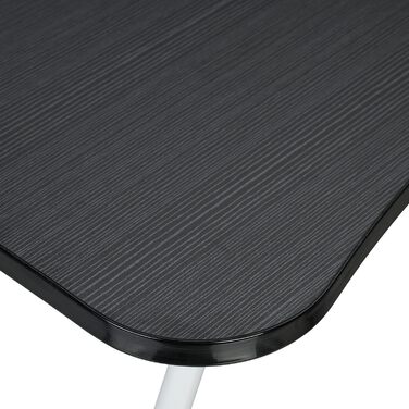 Столик для ноутбука Relaxdays на ліжко/диван, 26 x 63 x 40 см, чорний, з металу та MDF