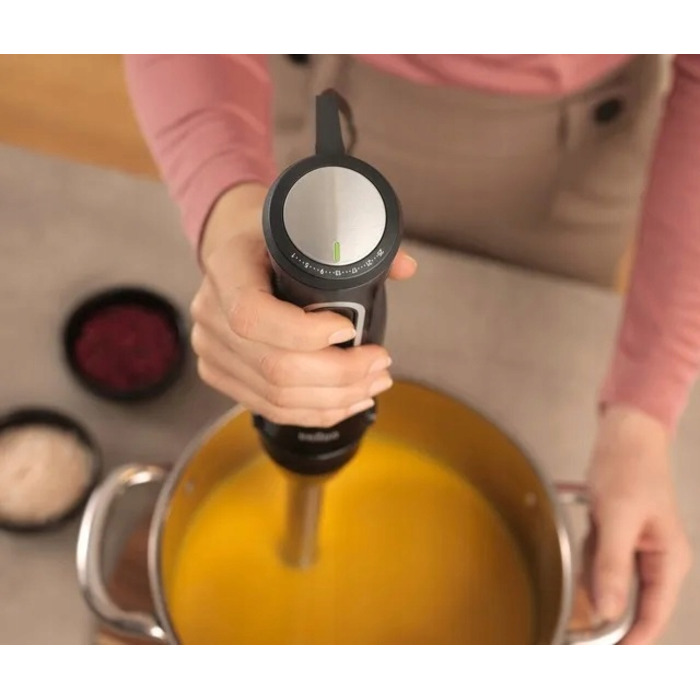 Погружний блендер Braun MQ55254M, 1000 Вт, чорний