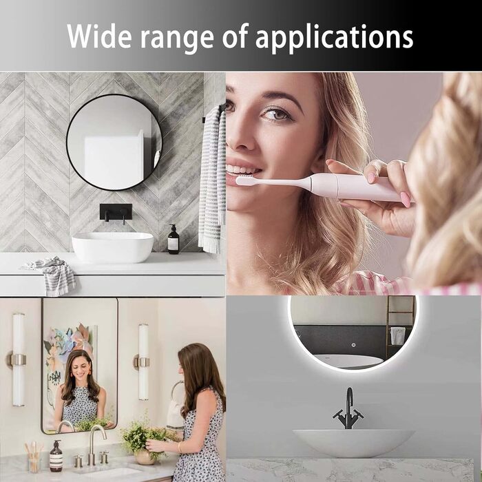 Тримач для електричної зубної щітки, алюмінієвий, без свердління, чорний, 3 слоти