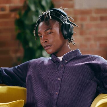 Навушники Bowers & Wilkins PX7 S2: Bluetooth, активне шумозаглушення, Qualcomm aptX™ Adaptive, 30 годин, 6 мікрофонів (Чорний)