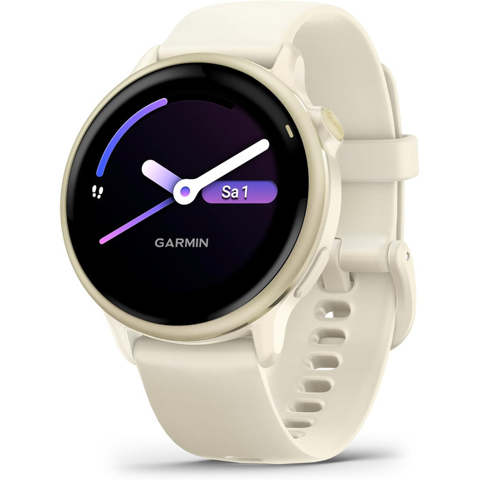 Розумний годинник Garmin vívoactive 6 (42 мм) - фітнес-годинник з AMOLED-дисплеєм, 11 днів роботи від акумулятора, 80+ спортивних функцій, здоров'я та сповіщення, Garmin Pay