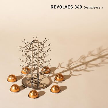 Тримач для капсул Nespresso Vertuo Peak Kaffee (70 шт.) - органайзер для капсул Vertuo Line, вміщує 70 капсул