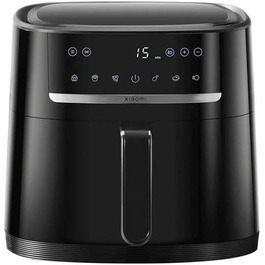 Фритюрниця XIAOMI Air Fryer 6L, безмасляна, 1500 Вт, 6 програм, чорна, регулювання температури 40–200°C, 360° циркуляція повітря, XXL