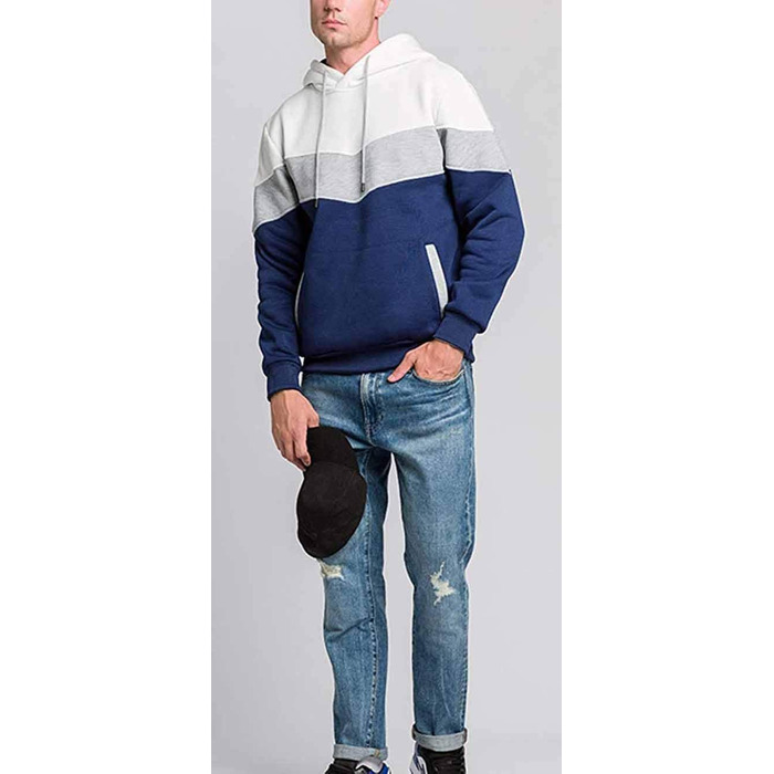 Чоловічий світшот з капюшоном, блакитний: стильний та зручний худі