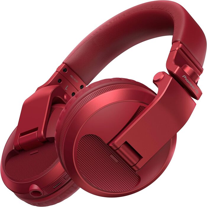 Піонер HDJ-X5-S: DJ-навушники (червоний, Bluetooth, односторонні)
