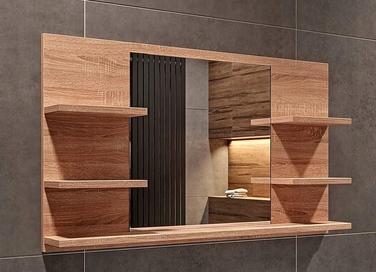 Настінне дзеркало Better Home, прямокутне, 800 x 500 мм