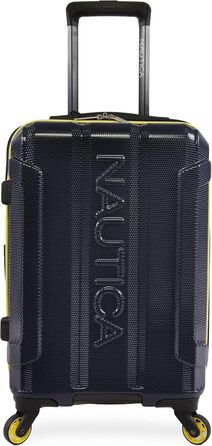 Чемодан-тележка Nautica Maker Hardside, Navy/Gelb (21 дюйм)