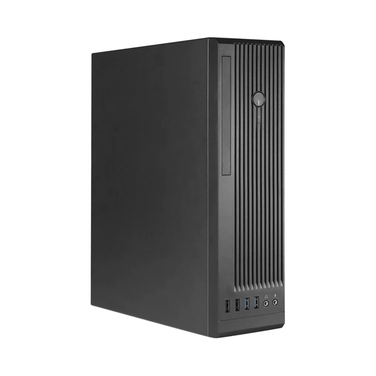 Корпус Chieftec A4/300 Tower Slim з блоком живлення, червоний