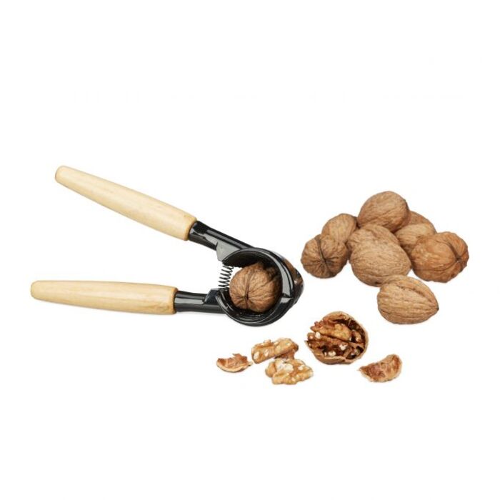 Relaxdays Nutcracker 2-in-1 with Wooden Handle