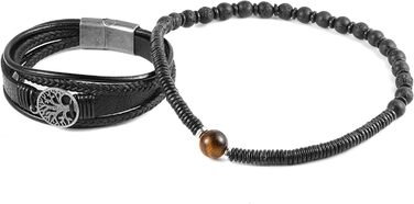 Браслети HZMAN з натуральної шкіри 