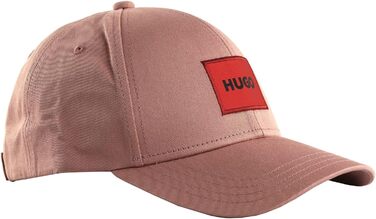 Кепка чоловіча HUGO Men-X 581-RL з бавовняного твіду з червоним лого-ярликом, універсальний розмір