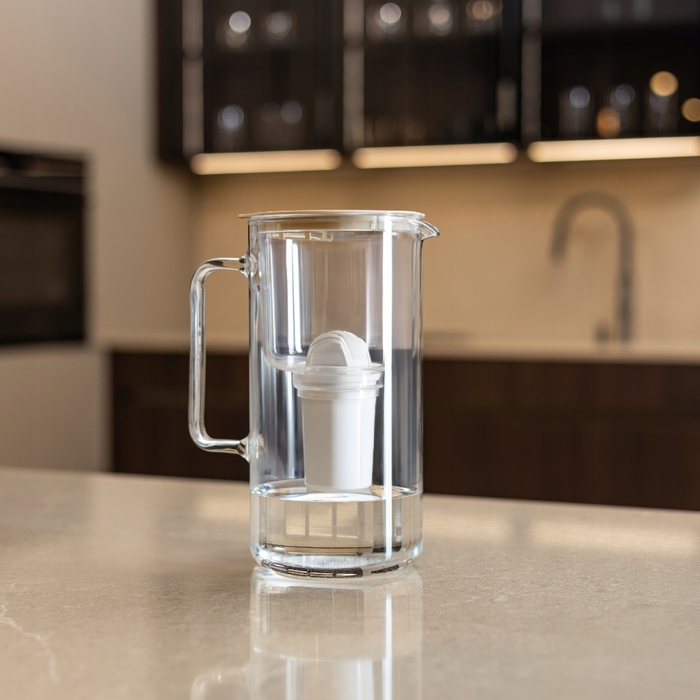Скляний фільтр-кувшин Wessper D4 BOROSILICATE MINI FF BG з фільтром