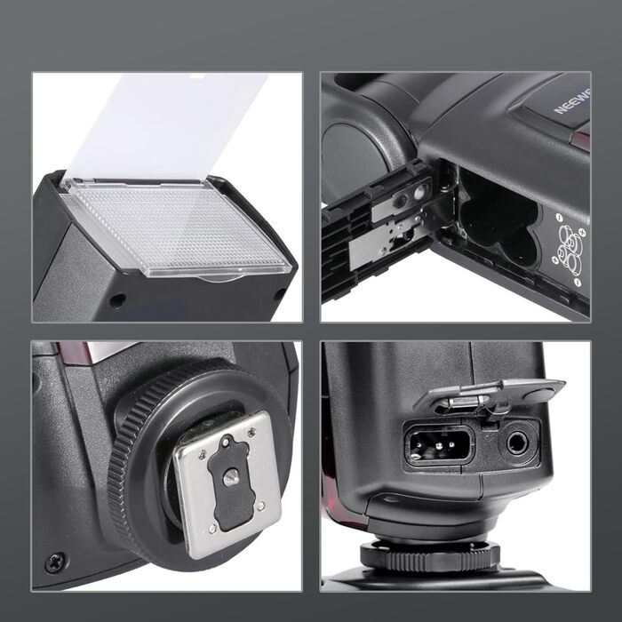 NEEWER TT560 Speedlite: Сумісна спалах для Canon, Sony, Nikon, Panasonic, Olympus, Pentax та інших DSLR камер