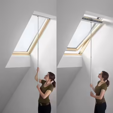 VELUX ZCT 200K Telescopic Rod, for attics, compatible with GGL/GGU VELUX roof windows and blinds, 100–180 cm