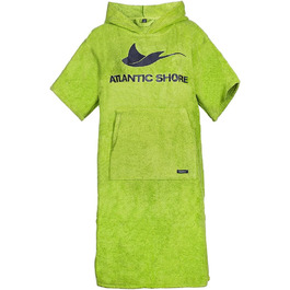 Пляжне пончо з капюшоном ATLANTIC SHORE, 100% бавовна, унісекс, для дорослих