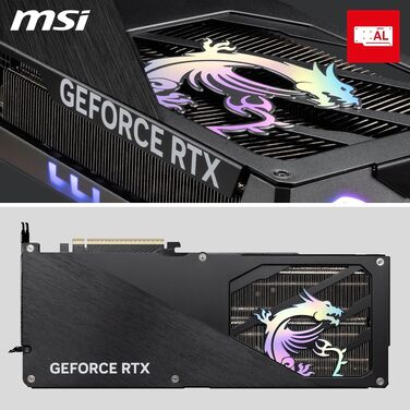 Відеокарта MSI GeForce RTX 5070 Gaming Trio OC 12GB GDDR7, PCIe 5.0, 2610 MHz