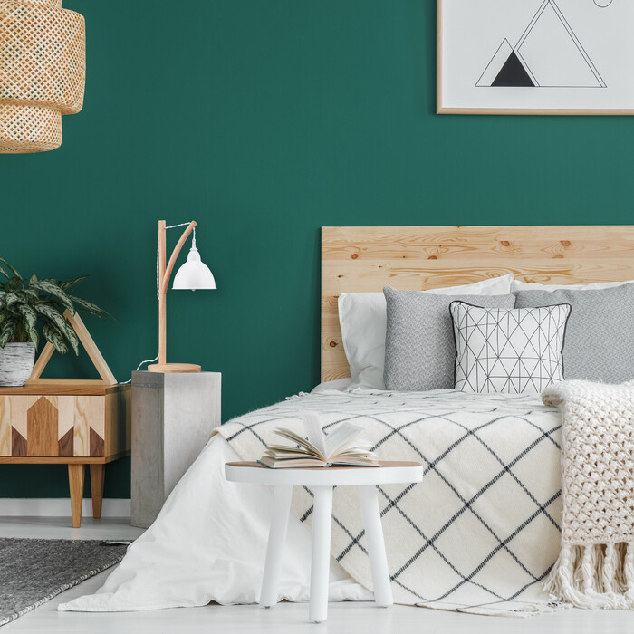 Relaxdays Table Lamp with Hanging Lampshade