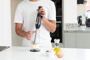 Ручний блендер Black+Decker BXHBA1500E, 1500 Вт, чорний