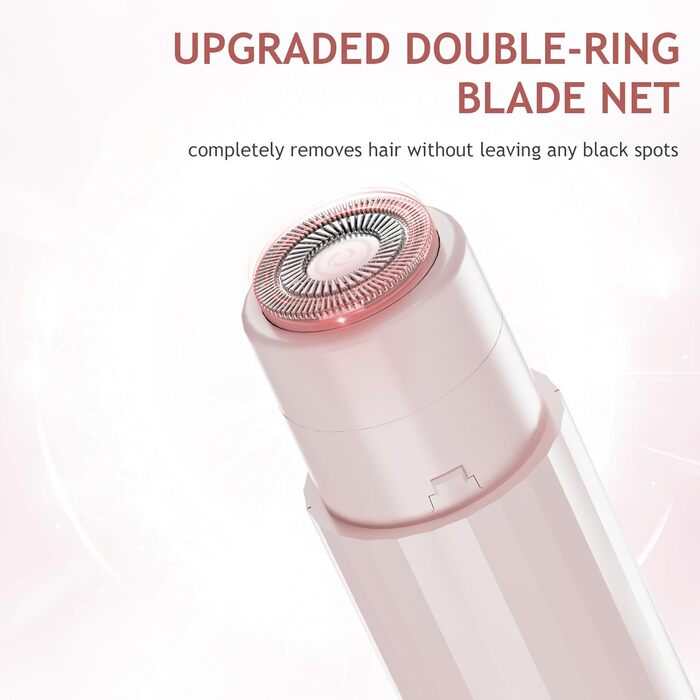 Електричний тример для бікіні 2-в-1 для жінок - Райзер для тіла, обличчя, інтимної зони, USB-зарядка (не водонепроникний)