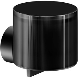 Дозатор для лосьйону KEUCO, металевий, чорний матовий, 140 мл, настінний, Reva Black Selection