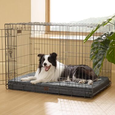 Ортопедична подушка для собак BEDSURE - 61x41x8 см, миюча, з memory foam, для маленьких собак