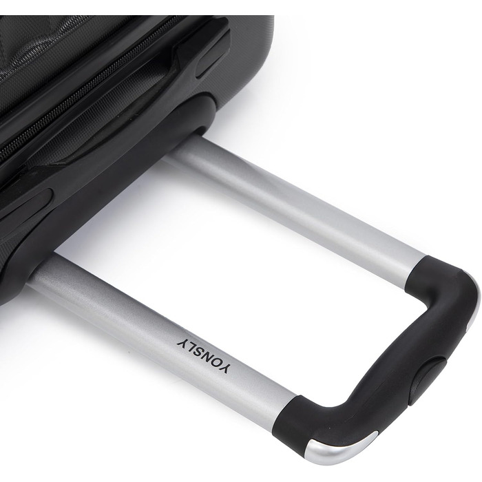 Набір валіз-ролерів (3 шт): M, L, XL, білий слонова кістка. Набір валіз з жорстким корпусом, коліщатками 360°, кодовим замком, зручною ручкою.