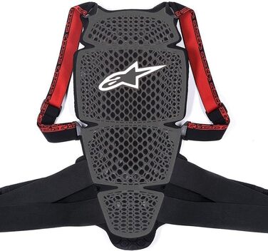 Мотоциклетний захист спини Alpinestars KR-CELL, чоловічий, розмір M, сірий/чорний/червоний