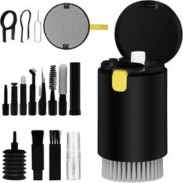 Набір для чищення ноутбука 20-в-1: екрани, AirPods, телефони, планшети, камери (чорний)